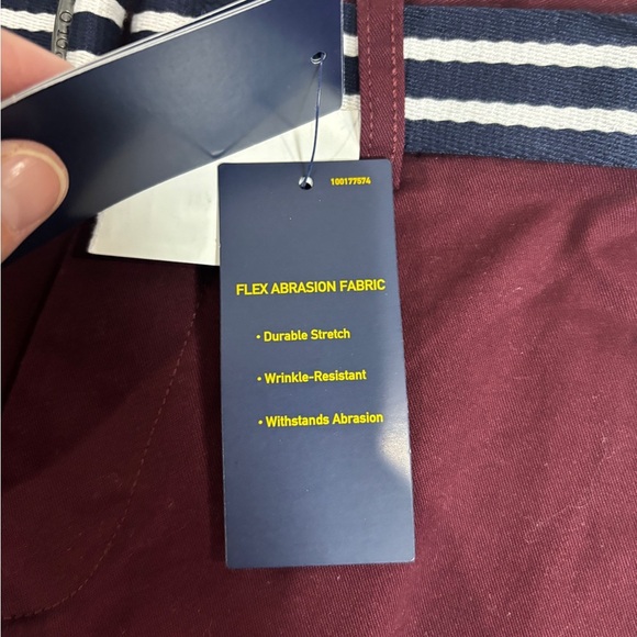 NEW! Polo Ralph Lauren Stretch Straight Fit Chino Pants boy’s Red Maroon Size 8 - Picture 7 of 10